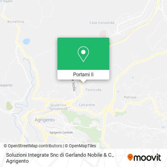 Mappa Soluzioni Integrate Snc di Gerlando Nobile & C.