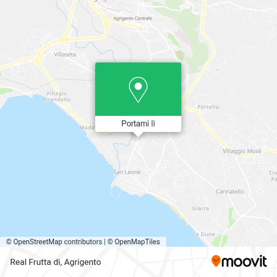 Mappa Real Frutta di