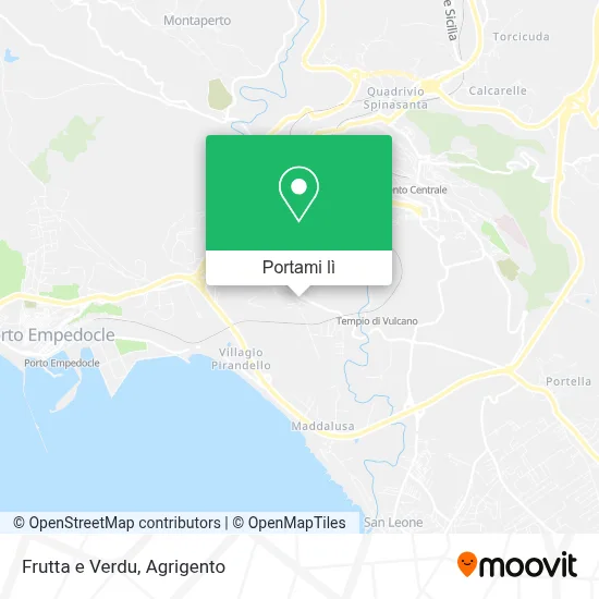 Mappa Frutta e Verdu