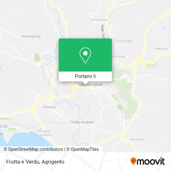 Mappa Frutta e Verdu