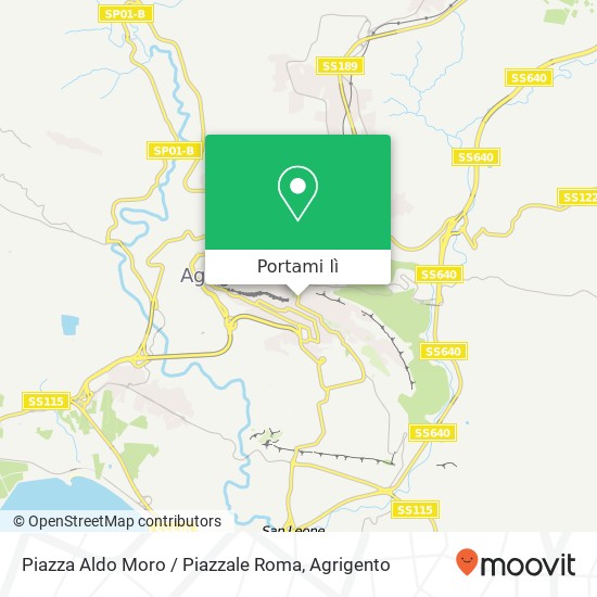 Mappa Piazza Aldo Moro / Piazzale Roma