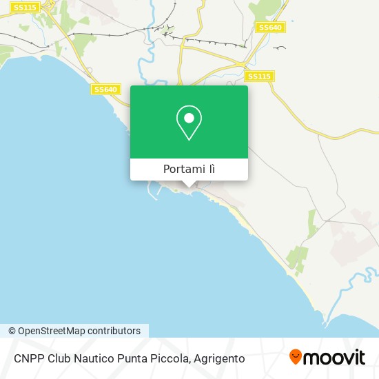 Mappa CNPP Club Nautico Punta Piccola