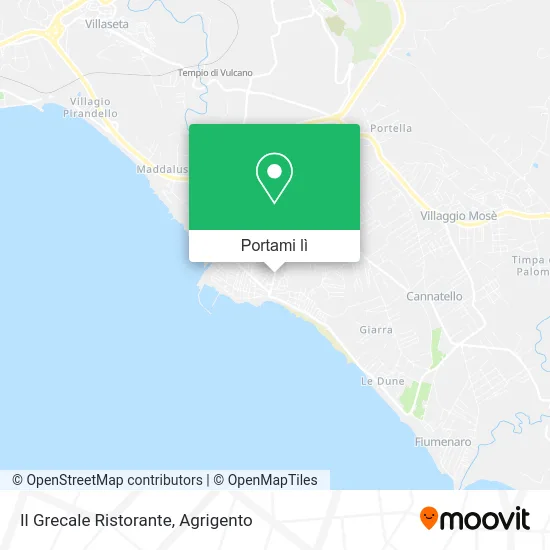 Mappa Il Grecale Ristorante