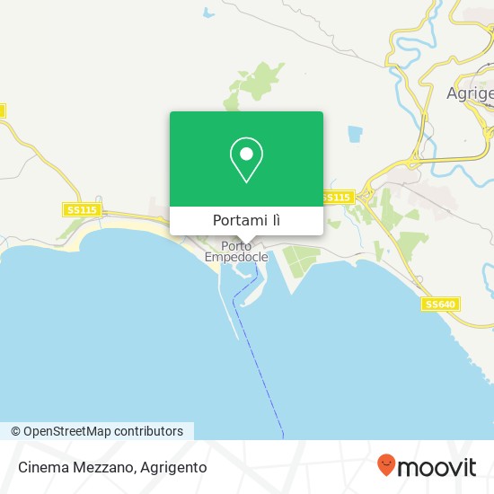 Mappa Cinema Mezzano