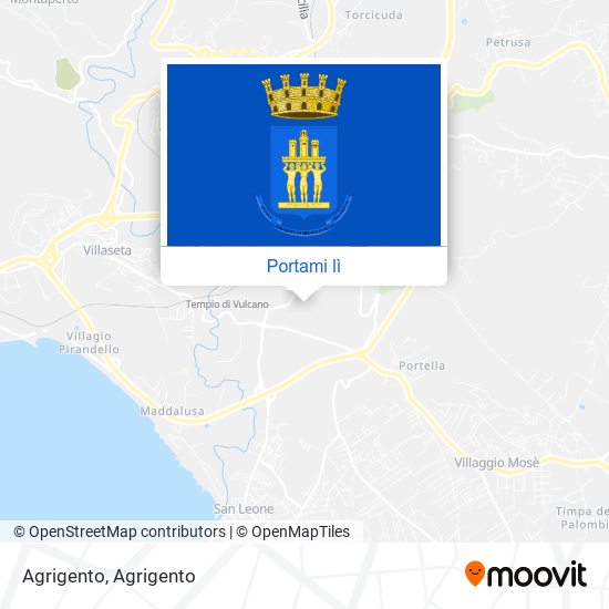 Mappa Agrigento