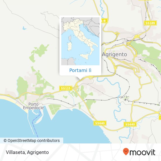 Mappa Villaseta