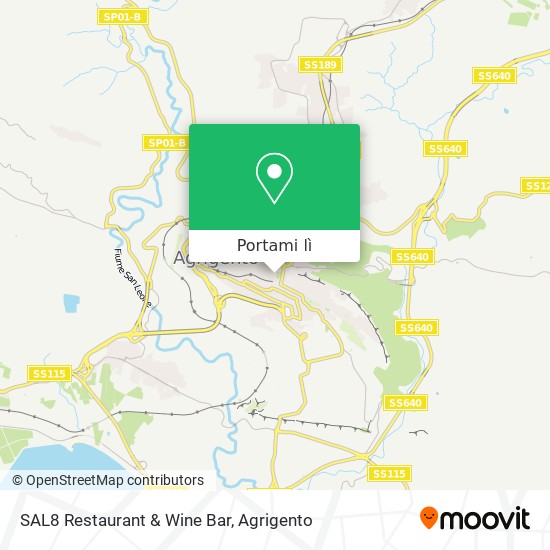 Mappa SAL8 Restaurant & Wine Bar