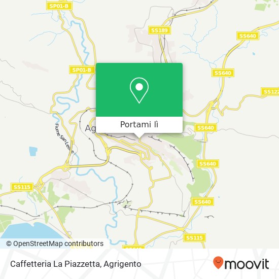 Mappa Caffetteria La Piazzetta