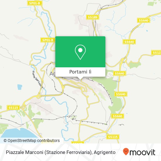 Mappa Piazzale Marconi (Stazione Ferroviaria)