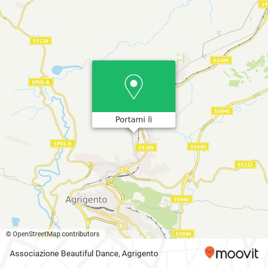 Mappa Associazione Beautiful Dance