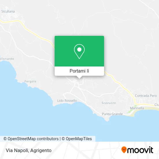Mappa Via Napoli
