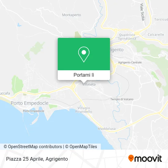 Mappa Piazza 25 Aprile
