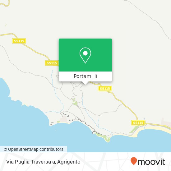 Mappa Via Puglia Traversa a