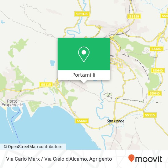 Mappa Via Carlo Marx / Via Cielo d'Alcamo