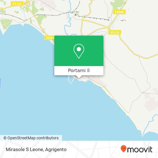 Mappa Mirasole S Leone