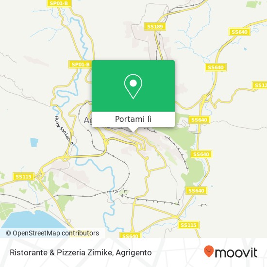 Mappa Ristorante & Pizzeria Zimike