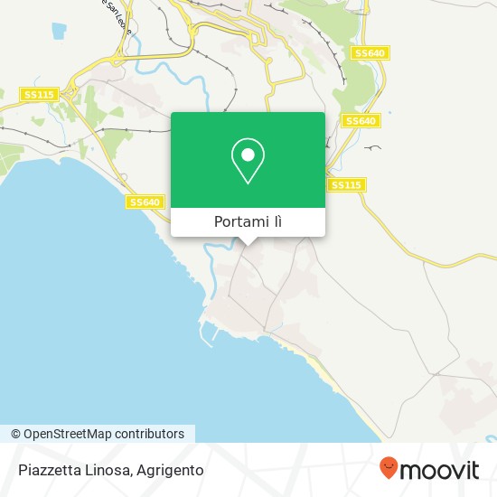 Mappa Piazzetta Linosa