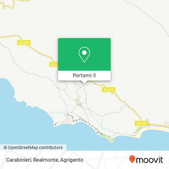 Mappa Carabinieri, Realmonte
