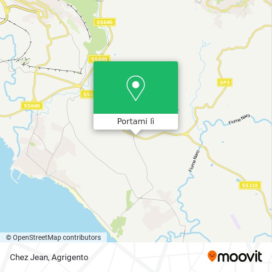 Mappa Chez Jean