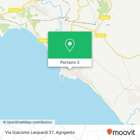 Mappa Via Giacomo Leopardi 37