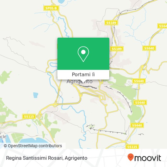 Mappa Regina Santissimi Rosari