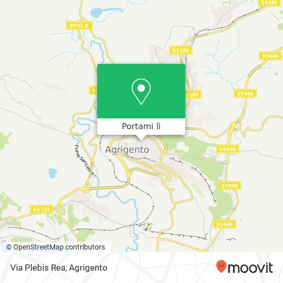 Mappa Via Plebis Rea