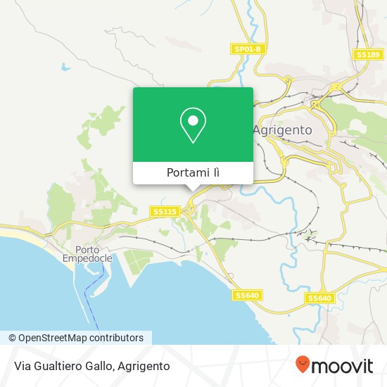 Mappa Via Gualtiero Gallo