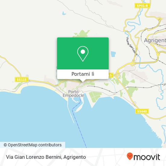 Mappa Via Gian Lorenzo Bernini