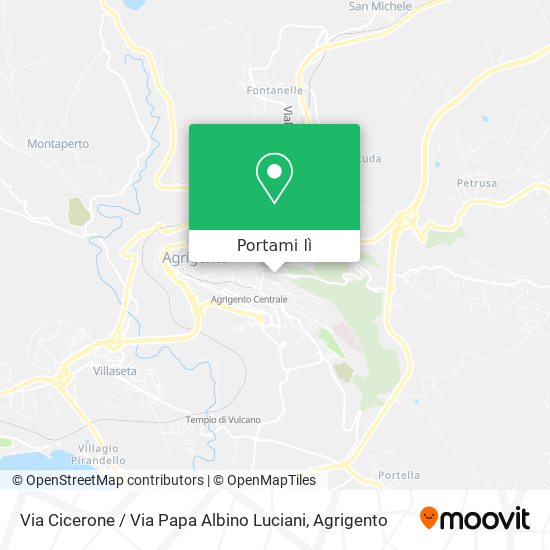 Mappa Via Cicerone / Via Papa Albino Luciani