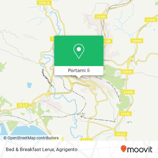 Mappa Bed & Breakfast Lerux