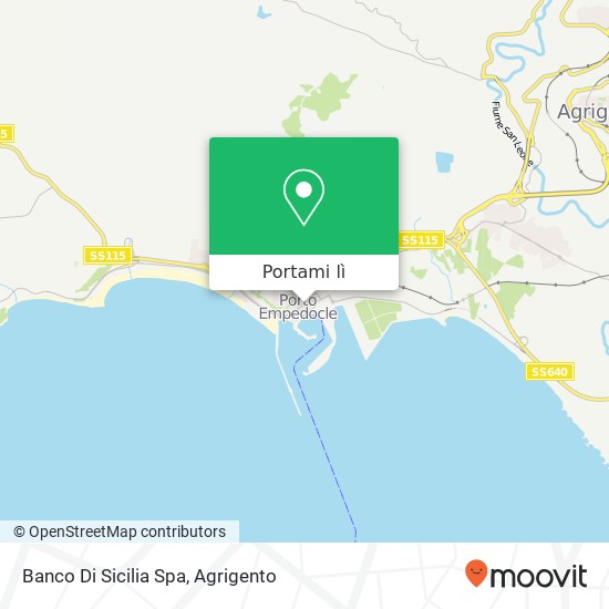Mappa Banco Di Sicilia Spa