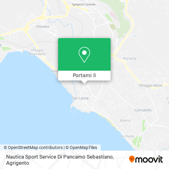Mappa Nautica Sport Service Di Pancamo Sebastiano