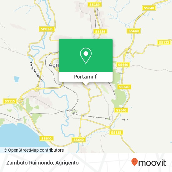 Mappa Zambuto Raimondo