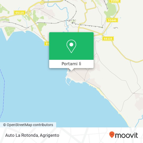 Mappa Auto La Rotonda