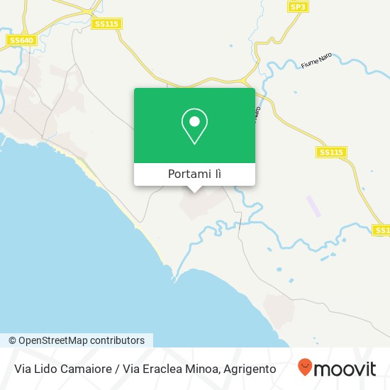 Mappa Via Lido Camaiore / Via Eraclea Minoa
