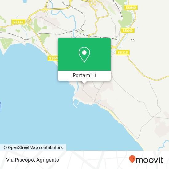 Mappa Via Piscopo
