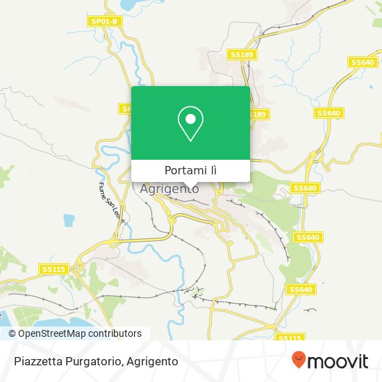 Mappa Piazzetta Purgatorio
