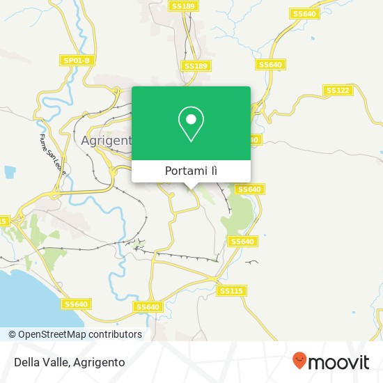 Mappa Della Valle