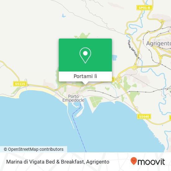 Mappa Marina di Vigata Bed & Breakfast