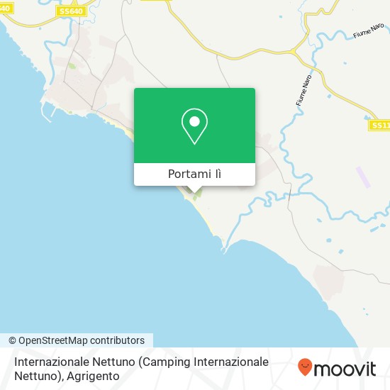 Mappa Internazionale Nettuno (Camping Internazionale Nettuno)
