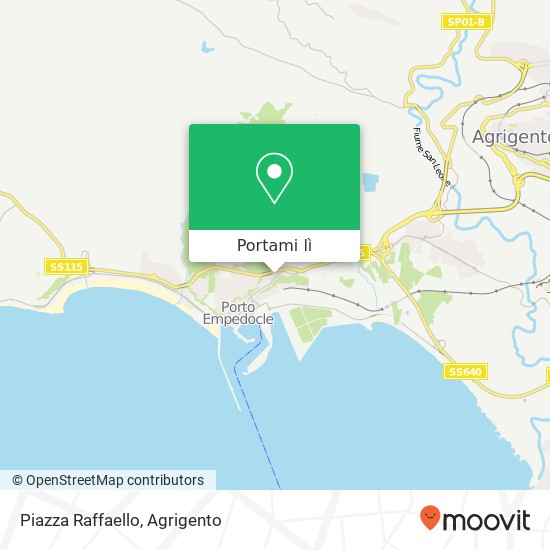 Mappa Piazza Raffaello