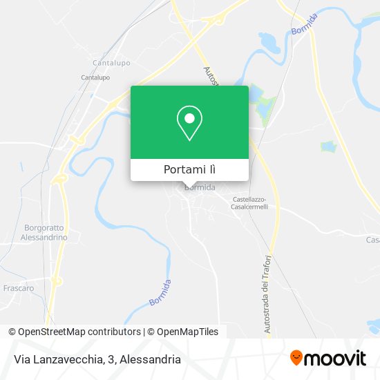 Mappa Via Lanzavecchia, 3
