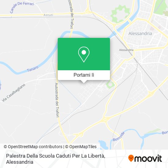 Mappa Palestra Della Scuola Caduti Per La Libertà