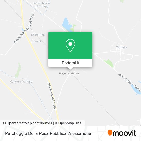 Mappa Parcheggio Della Pesa Pubblica