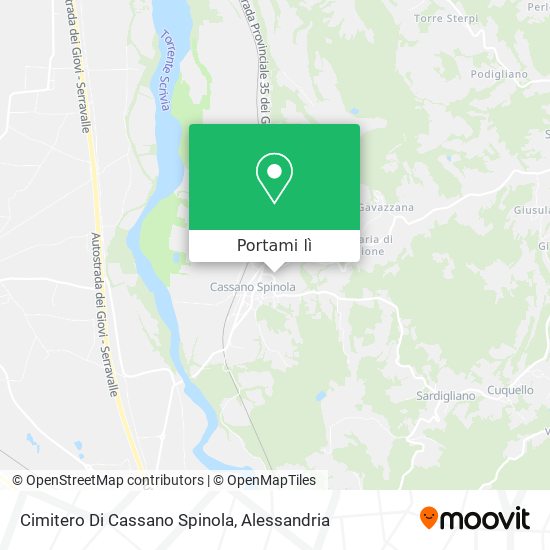 Mappa Cimitero Di Cassano Spinola