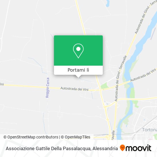 Mappa Associazione Gattile Della Passalacqua