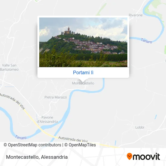 Mappa Montecastello
