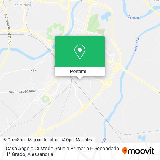 Mappa Casa Angelo Custode Scuola Primaria E Secondaria 1° Grado