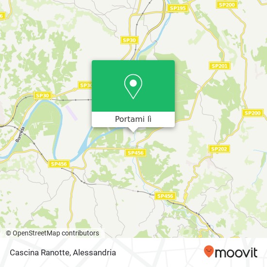 Mappa Cascina Ranotte