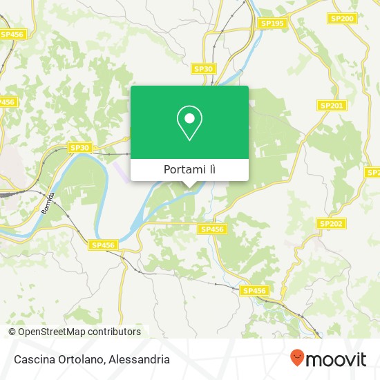 Mappa Cascina Ortolano